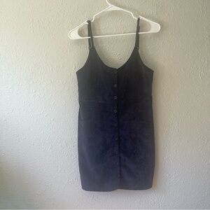 Urban Outfitters Deep Purple Button-Down Dress